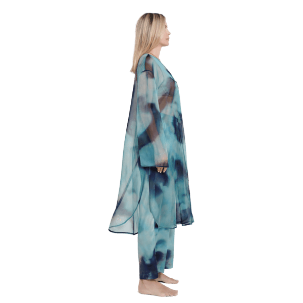 Flowy Blue Dress for Women - Image 2