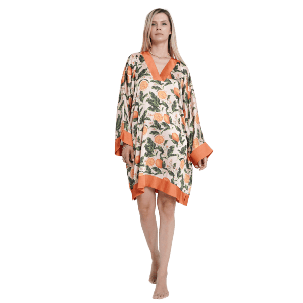 CitrusBloom Women's Lounge Dress - Image 5