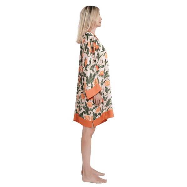 CitrusBloom Women's Lounge Dress - Image 4